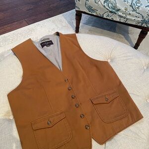 Black Brown 1826 Men's Rust Brown Cotton Vest